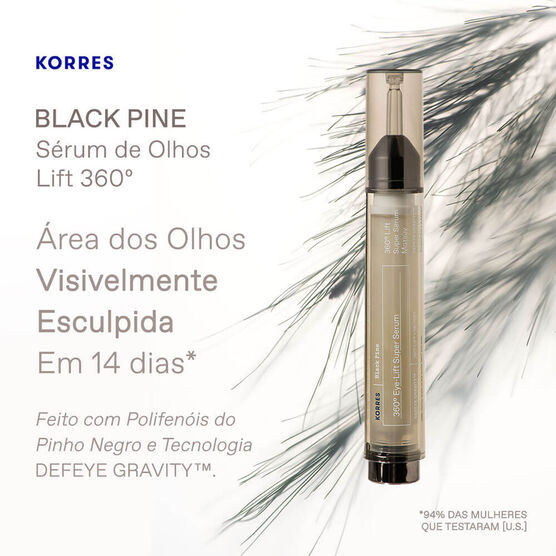 BLACK PINE CREME OLHOS AA S�RUM 15ML